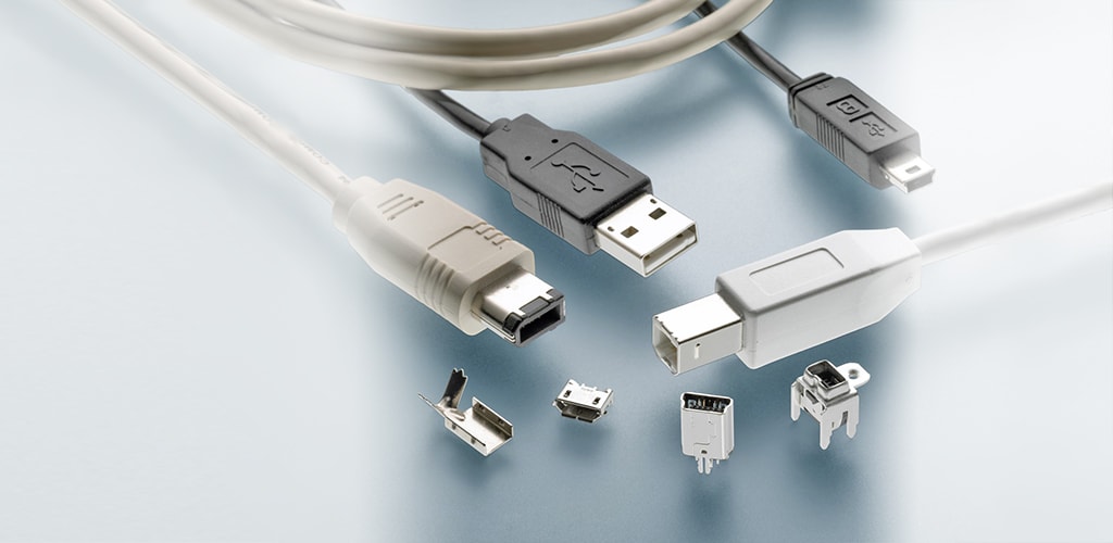 USB-Stecker und -Kabelsätze